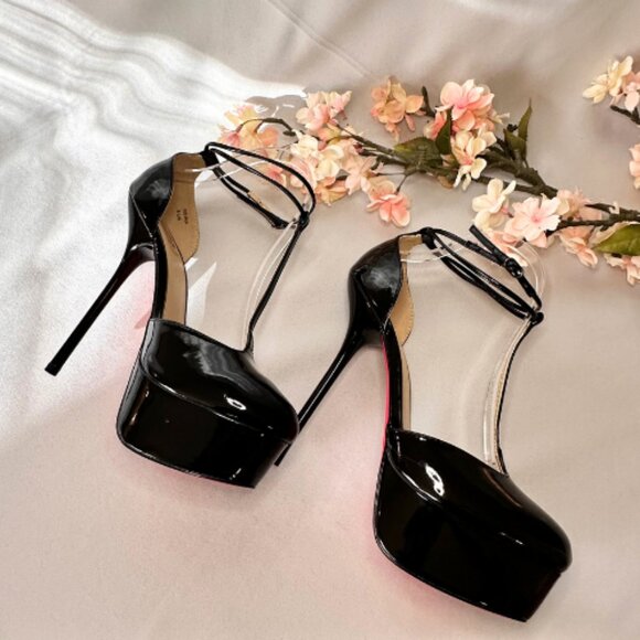 Mary Janes : Black. Patent Leather, Platforms, NWB - Picture 8 of 11